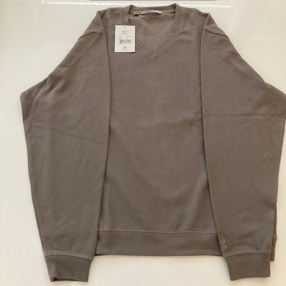 Cutter and Buck Taupe 100% Pima Cotton New With Tags NWT Med